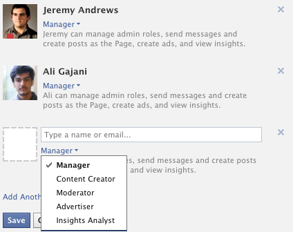 Admin Roles Screenshot Admin Roles Screenshot
