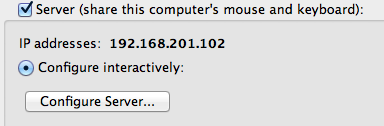 Configure Server Configure Server