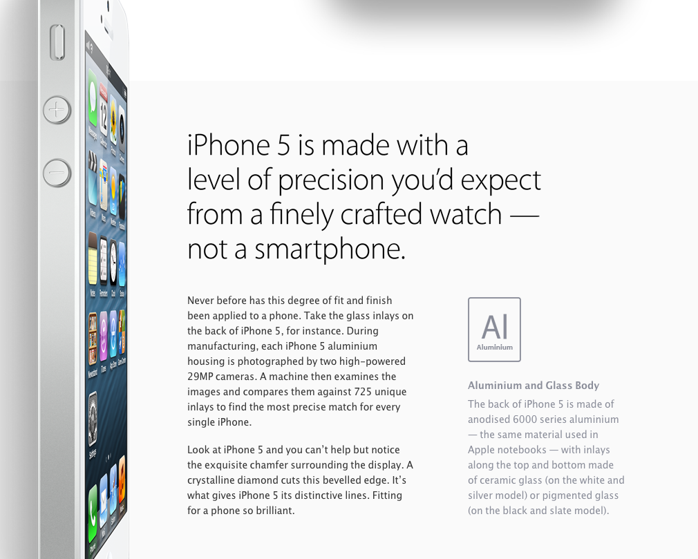 iPhone 5 Aluminium iPhone 5 Aluminium