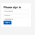 Bootstrap 2.2.1 Sign In Page Bootstrap 2.2.1 Sign In Page
