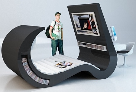 Wave Chaise Bed Wave Chaise Bed