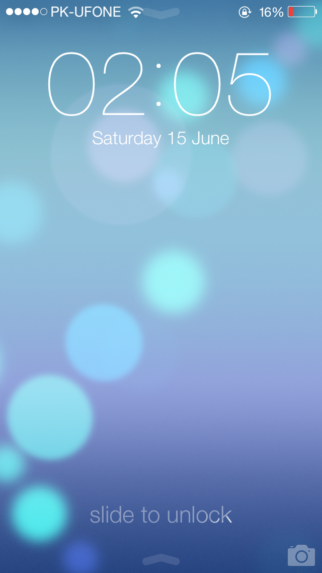Lock Screen iOS 7 Lock Screen iOS 7