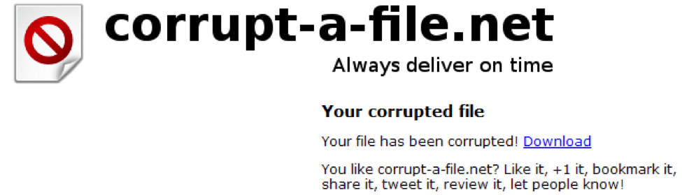 Corrupt 1 Corrupt 1